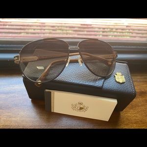 Leisure Society Highgate Sunglasses (24K gold)